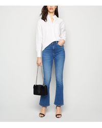 new look curves bootcut jeans