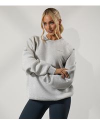 Gym King - 365 Light Raglan Sleeve Crew Neck Sweatshirt New Look - Lyst