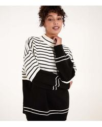 Blue Vanilla - Striped Knit Long Sleeve Jumper New Look - Lyst