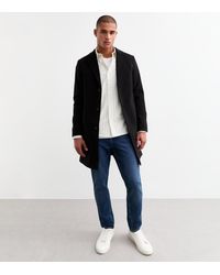 New Look - Regular Tailored Coat - Lyst