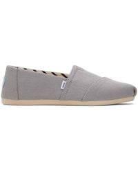 TOMS - Canvas Slip On Espadrilles New Look - Lyst