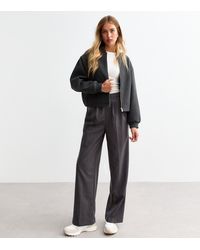 New Look - Tall Pull On Wide Leg Trousers - Lyst