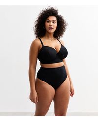 New Look - Plus Size Micro High Waisted Brazilian Briefs Curves - Lyst