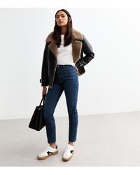 New Look - Tall Hannah Straight Leg Jeans - Lyst