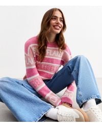 New Look - Christmas Slogan Jumper - Lyst