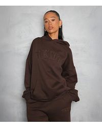 WKNDGIRL - Logo Embroidered Hoodie New Look - Lyst