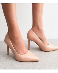 New Look - Stiletto Heel Pointed Toe Court Shoes - Lyst