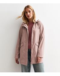 New Look - Unlined Hooded Raincoat - Lyst