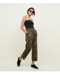 new look women's cargo trousers