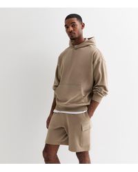 New Look - ' Relaxed Fit Jersey Cargo Shorts - Lyst