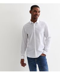 New Look - Poplin Long Sleeve Shirt - Lyst