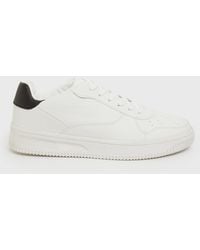New Look - Contrast Back Lace Up Chunky Trainers - Lyst