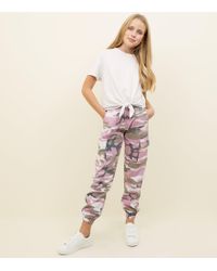 camo pants new look