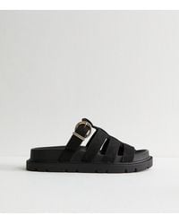 New Look - Faux Suede Gladiator Mule Sandals Vegan - Lyst