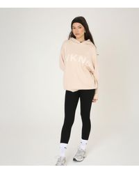WKNDGIRL - Knitted Logo Hoodie New Look - Lyst