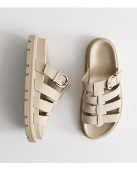 New Look - Faux Suede Gladiator Mule Sandals Vegan - Lyst