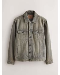 Next - Denim Button Through Jacket - Lyst