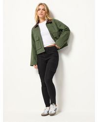 PixieGirl Petite - Pocket Detail Cargo Skinny Jeans - Lyst