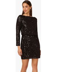 Adrianna Papell - By Mini Sequin Dress - Lyst