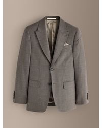 Next - Signature Slim Fit Marzotto Italian Wool Puppytooth Suit Jacket - Lyst