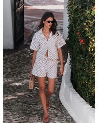 Next - Short Sleeve Denim Shirt - Lyst