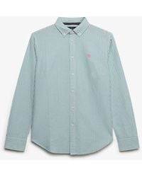 Superdry - Double Emblem Stripe Rugby Shirt - Lyst