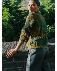 Roman - Tassel Stripe Crew Neck Jumper - Lyst