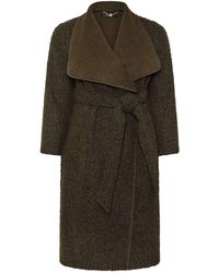 Evans - Faux Shearling Waterfall Coat - Lyst