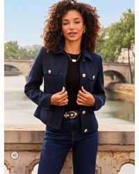 Sosandar - Boucle Jacket With Buttons - Lyst