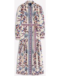 white christmas dresses Alba Check Maxi Dress-Multi Hotch Potch Check main image 1