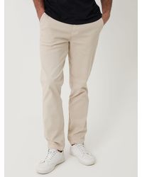 Threadbare - Elasticated Waist Regular Fit Chino Trousers - Lyst