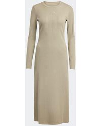 ワンピース adidas Rita Ora Long Sleeve Panel Dress adidas-whiteblack-originals-