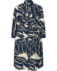 Evans - Button Through Shirt Dress - Lyst
