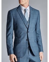 Ted Baker - Large Alder Check Slim Fit Jacket - Lyst