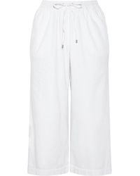 Evans - Wide Leg Pull On Trousers - Lyst