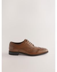 Next - Oxford-Schuhe Im Budapester-Stil Aus Leder - Lyst
