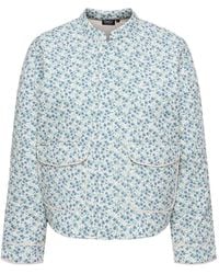 ONLY - Printed Quilted Short Jacket - Lyst