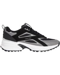 Calvin Klein - Knit Mesh Runner Trainers - Lyst