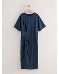 Next - Jersey Twist T-Shirt Summer Dress - Lyst