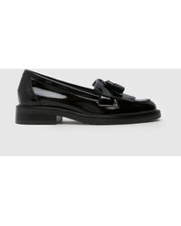 schuh - Lizzie Patent Leather Loafers - Lyst