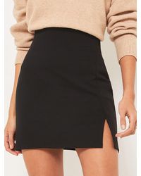 Lipsy - Split Side Mini Skirt - Lyst