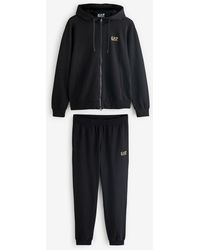 EA7 - Emporio Armani Core Id Zip Up Hoodie Tracksuit - Lyst
