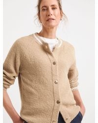 JD Williams - Jd Williams Boucle Knitted Bomber Jacket - Lyst