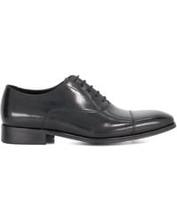 Dune - Wide Fit Solver Leather Oxford Shoes - Lyst