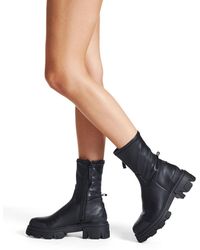 KG by Kurt Geiger - Trekker Sock Boots - Lyst