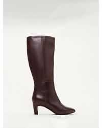 Phase Eight - Leather Knee Boots - Lyst