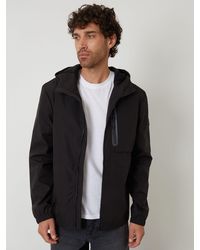 Threadbare - Showerproof Hooded Microfleece Lined Jacket - Lyst