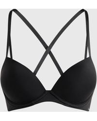 Calvin Klein - Seductive Comfort Halbschalen-Bh Mit Leichtem Push-Up-Effekt - Lyst