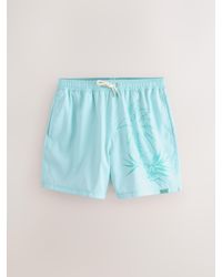 Next - License Printed Swim Shorts - Lyst