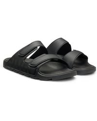 HUGO - Evander Double Strap Sandals - Lyst
